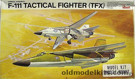 Revell 1/72 F-111B or F-111A TFX Tactical Fighter Prototype, H208 plastic model kit